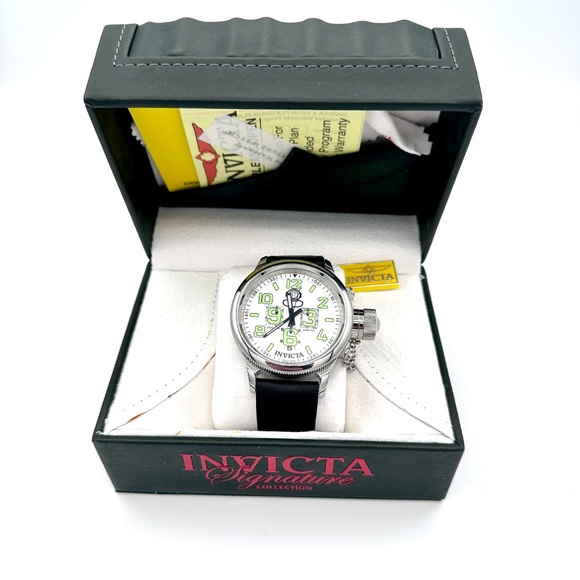 nvicta Men 7001 Signature Collection Russian Diver 52mm Chronograph Watch 100m - Picture 12 of 15